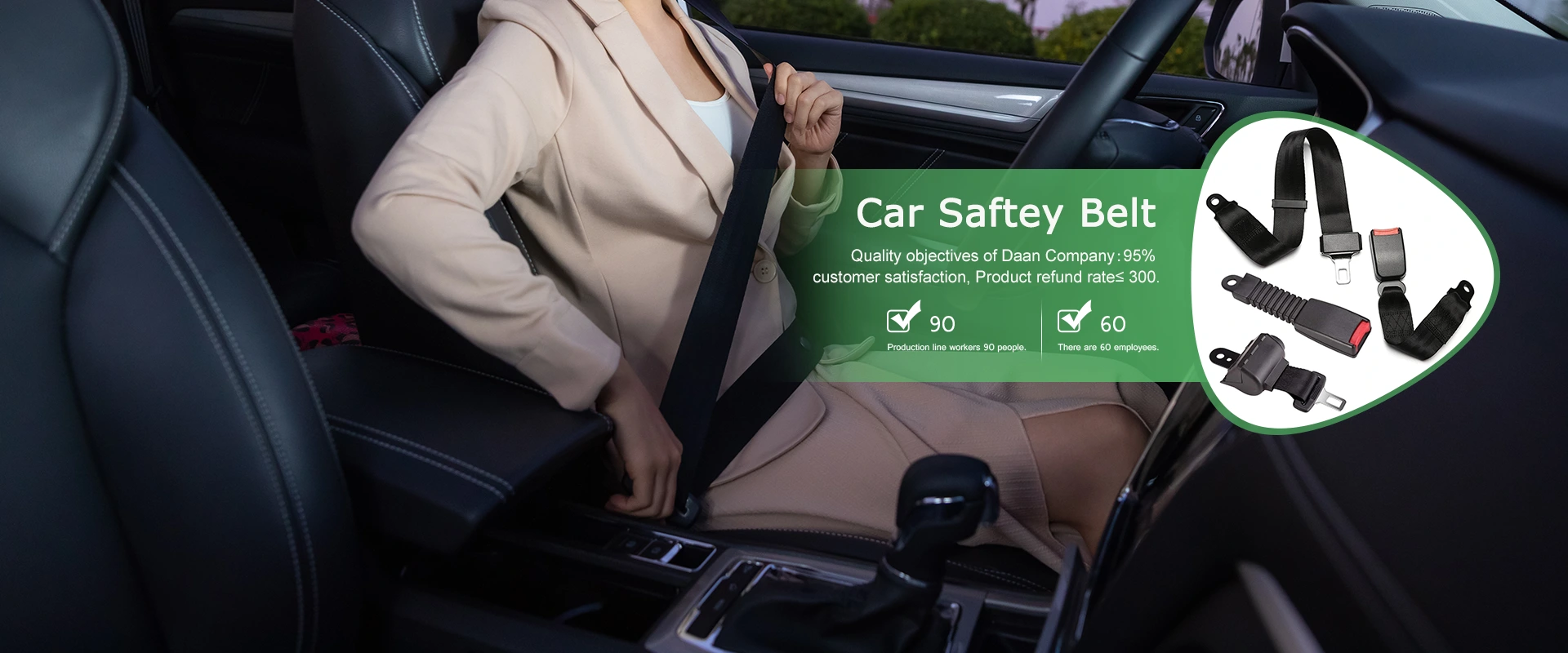 Automobilis ant diržo Kinijos